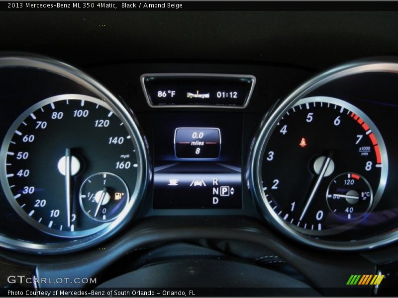 Black / Almond Beige 2013 Mercedes-Benz ML 350 4Matic