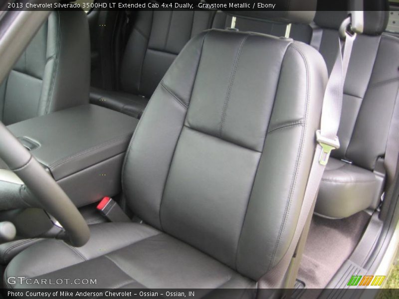 Front Seat of 2013 Silverado 3500HD LT Extended Cab 4x4 Dually