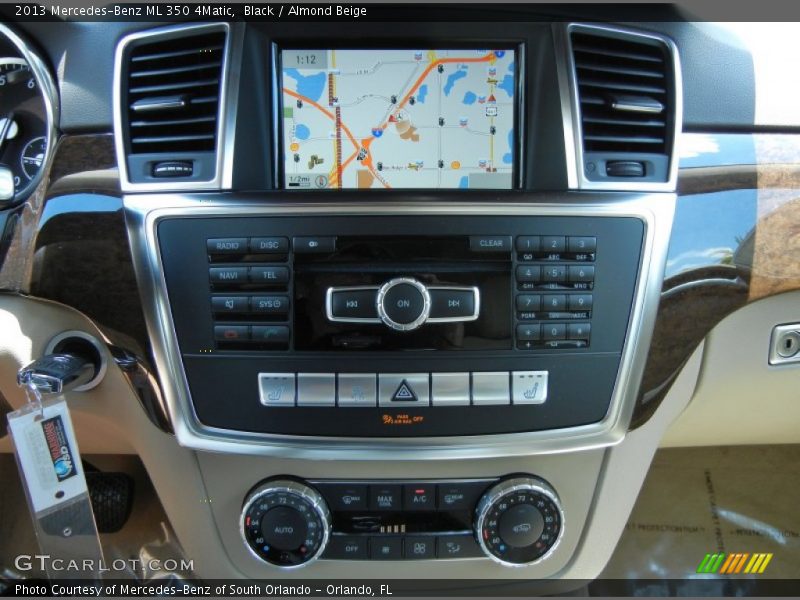 Black / Almond Beige 2013 Mercedes-Benz ML 350 4Matic