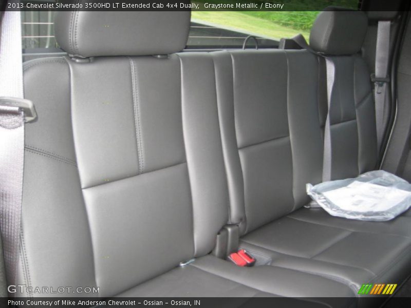 Graystone Metallic / Ebony 2013 Chevrolet Silverado 3500HD LT Extended Cab 4x4 Dually