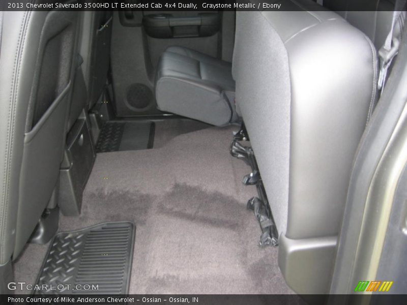 Graystone Metallic / Ebony 2013 Chevrolet Silverado 3500HD LT Extended Cab 4x4 Dually