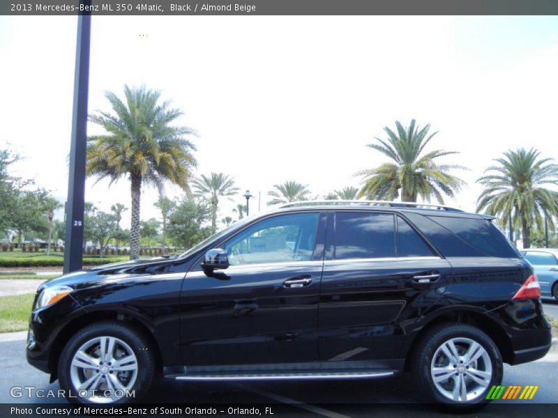 Black / Almond Beige 2013 Mercedes-Benz ML 350 4Matic