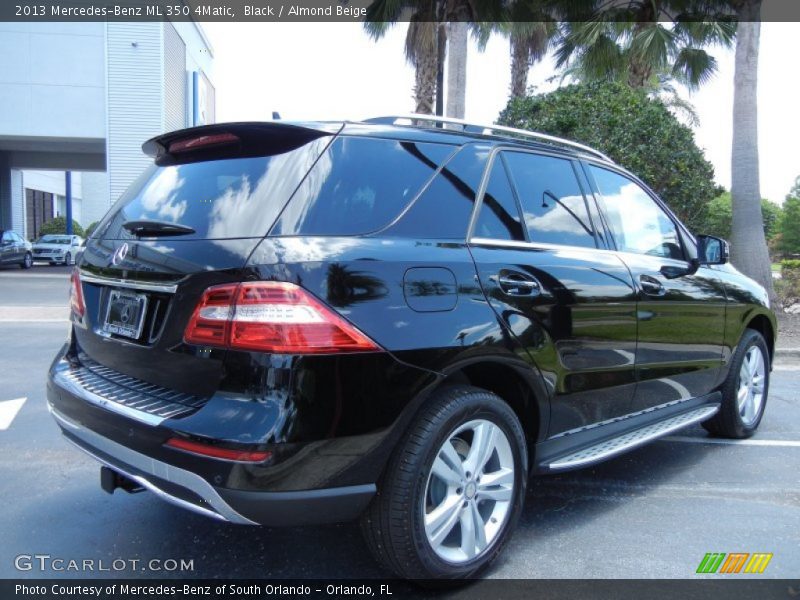 Black / Almond Beige 2013 Mercedes-Benz ML 350 4Matic