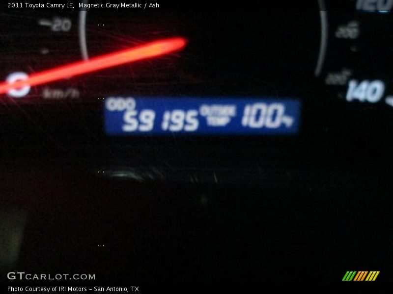 Magnetic Gray Metallic / Ash 2011 Toyota Camry LE