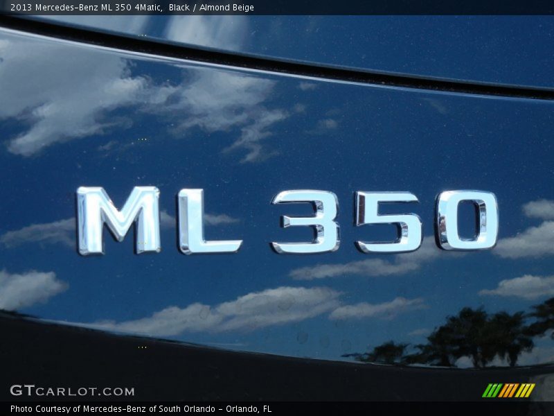 Black / Almond Beige 2013 Mercedes-Benz ML 350 4Matic