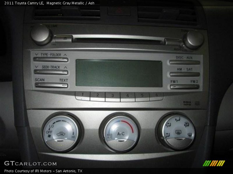 Magnetic Gray Metallic / Ash 2011 Toyota Camry LE