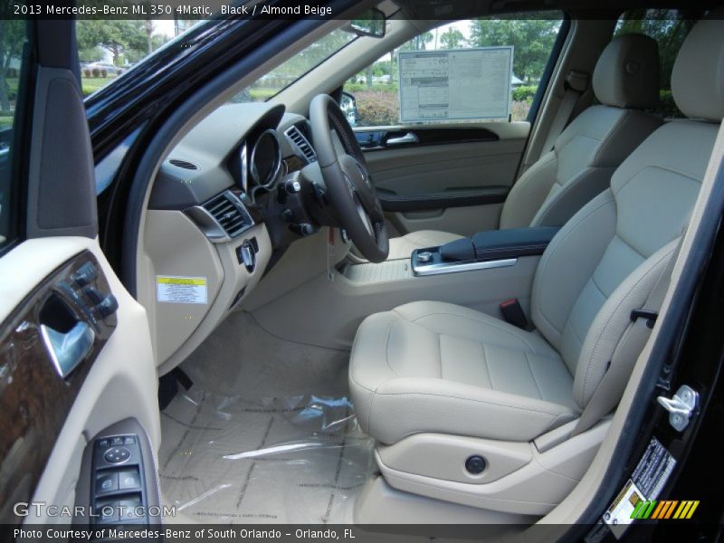 Black / Almond Beige 2013 Mercedes-Benz ML 350 4Matic