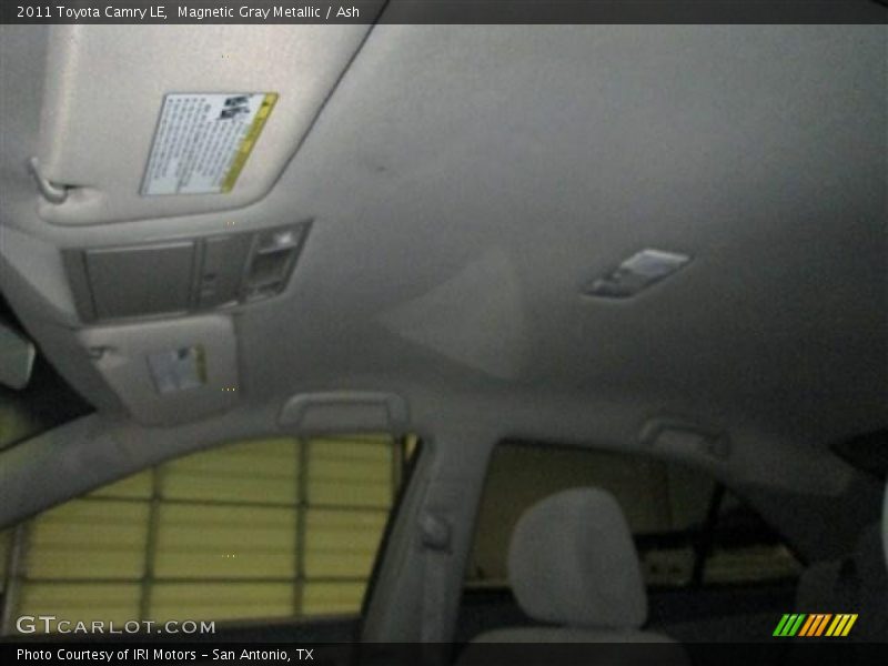 Magnetic Gray Metallic / Ash 2011 Toyota Camry LE