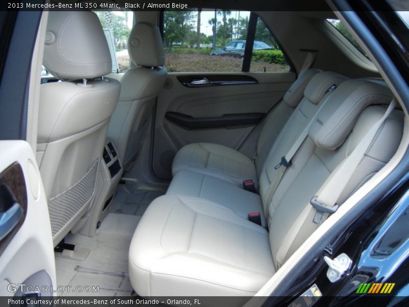 Black / Almond Beige 2013 Mercedes-Benz ML 350 4Matic