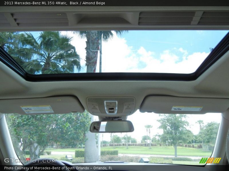 Black / Almond Beige 2013 Mercedes-Benz ML 350 4Matic