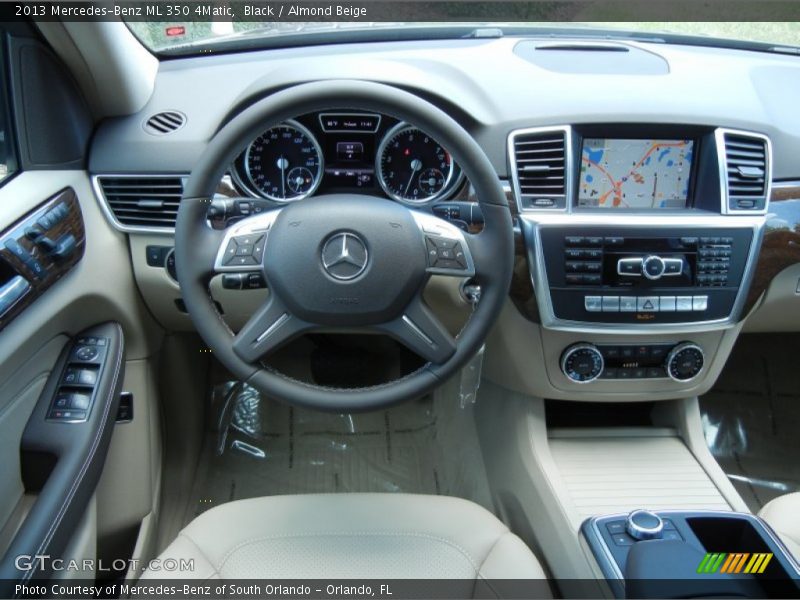 Black / Almond Beige 2013 Mercedes-Benz ML 350 4Matic