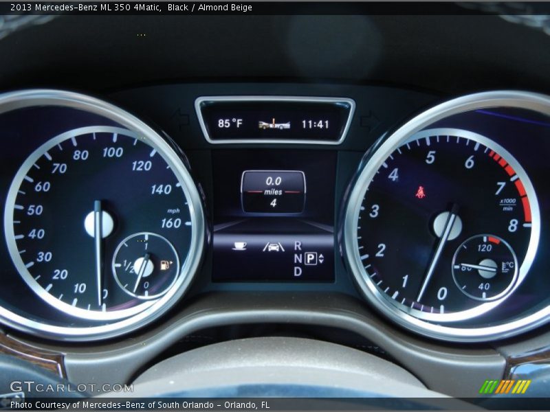 Black / Almond Beige 2013 Mercedes-Benz ML 350 4Matic