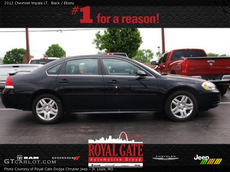 Black / Ebony 2012 Chevrolet Impala LT