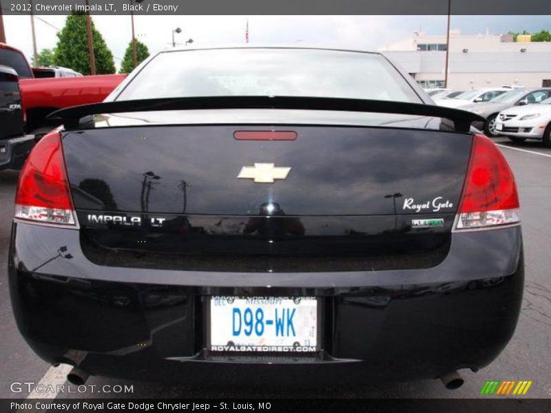 Black / Ebony 2012 Chevrolet Impala LT