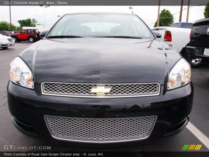 Black / Ebony 2012 Chevrolet Impala LT