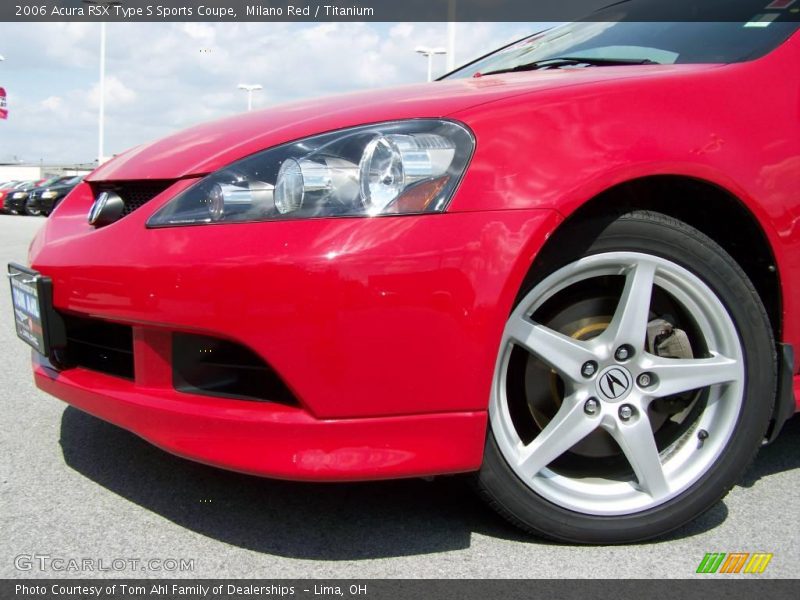 Milano Red / Titanium 2006 Acura RSX Type S Sports Coupe