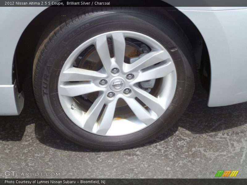 Brilliant Silver / Charcoal 2012 Nissan Altima 2.5 S Coupe
