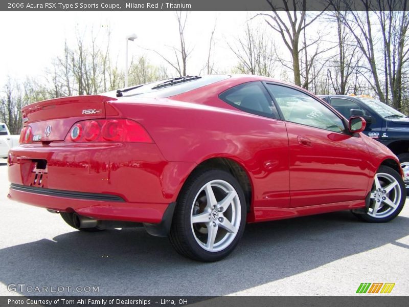 Milano Red / Titanium 2006 Acura RSX Type S Sports Coupe