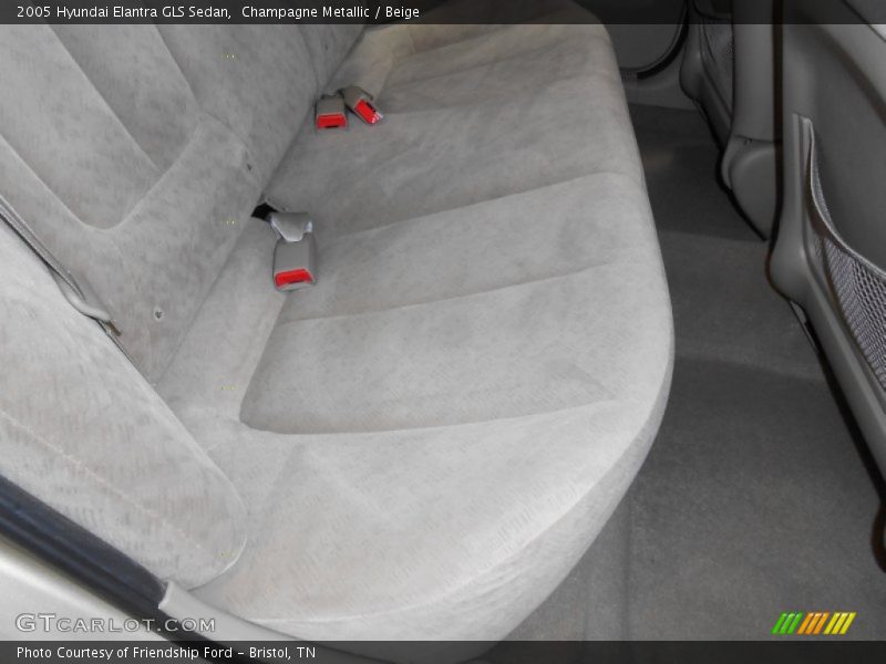 Champagne Metallic / Beige 2005 Hyundai Elantra GLS Sedan