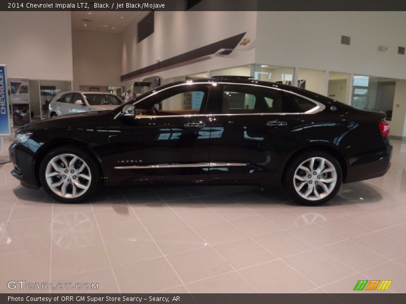 Black / Jet Black/Mojave 2014 Chevrolet Impala LTZ