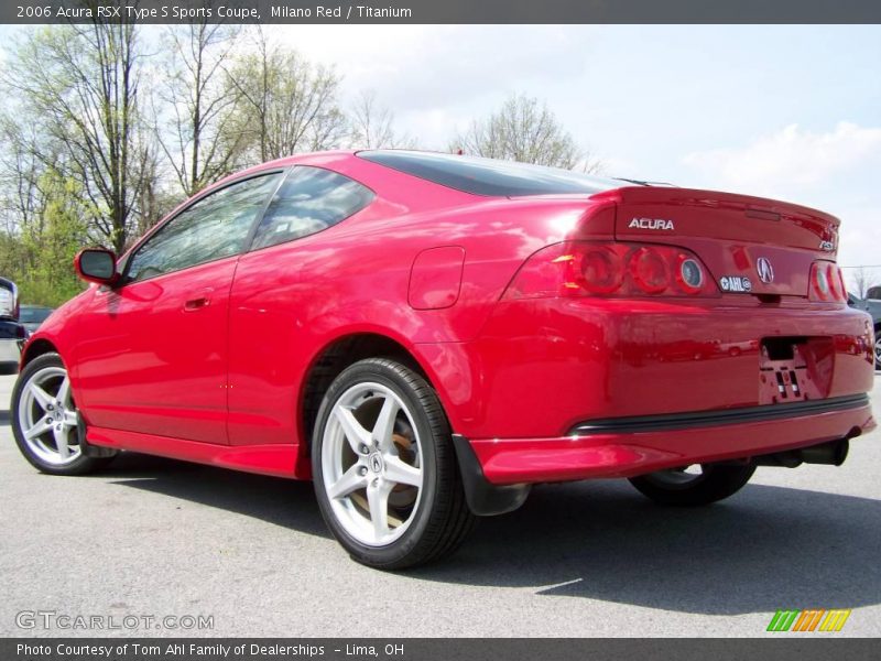 Milano Red / Titanium 2006 Acura RSX Type S Sports Coupe