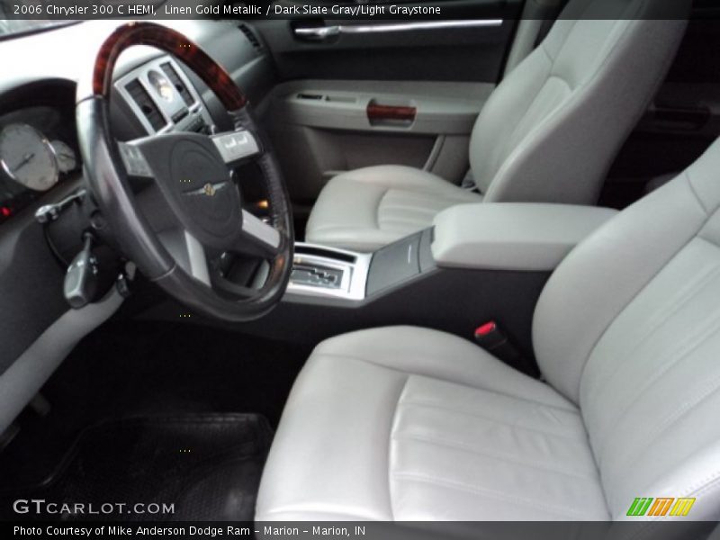Linen Gold Metallic / Dark Slate Gray/Light Graystone 2006 Chrysler 300 C HEMI