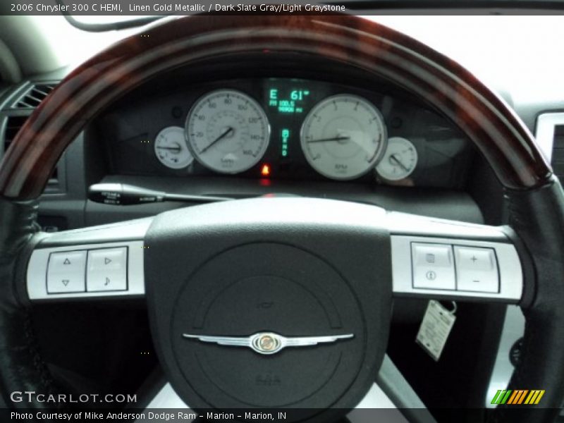Linen Gold Metallic / Dark Slate Gray/Light Graystone 2006 Chrysler 300 C HEMI