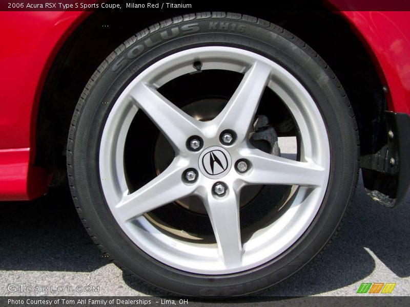 Milano Red / Titanium 2006 Acura RSX Type S Sports Coupe