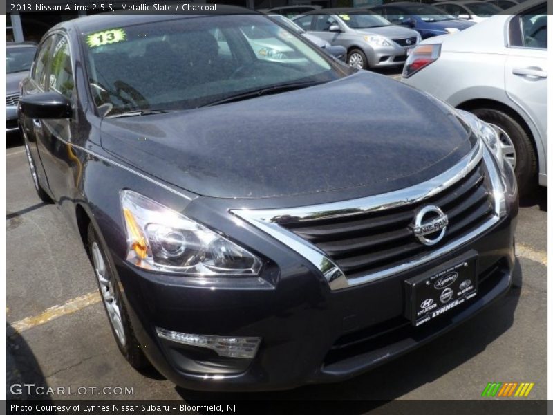 Metallic Slate / Charcoal 2013 Nissan Altima 2.5 S