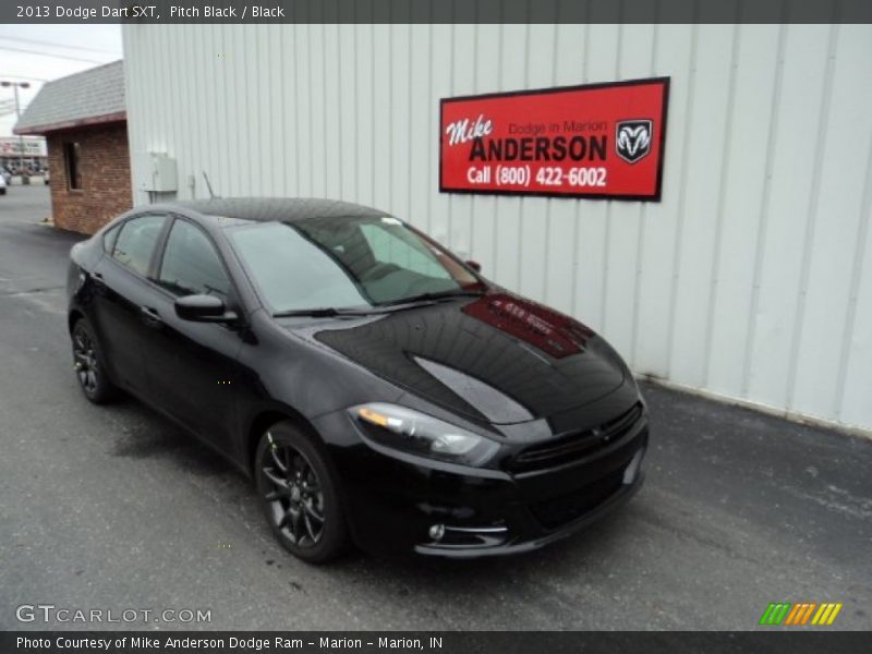 Pitch Black / Black 2013 Dodge Dart SXT