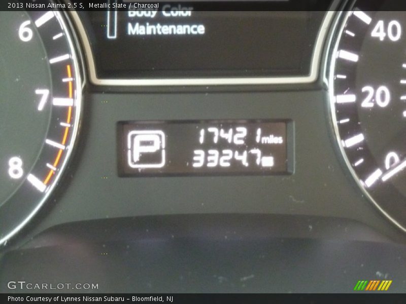 Metallic Slate / Charcoal 2013 Nissan Altima 2.5 S