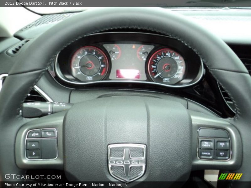 Pitch Black / Black 2013 Dodge Dart SXT