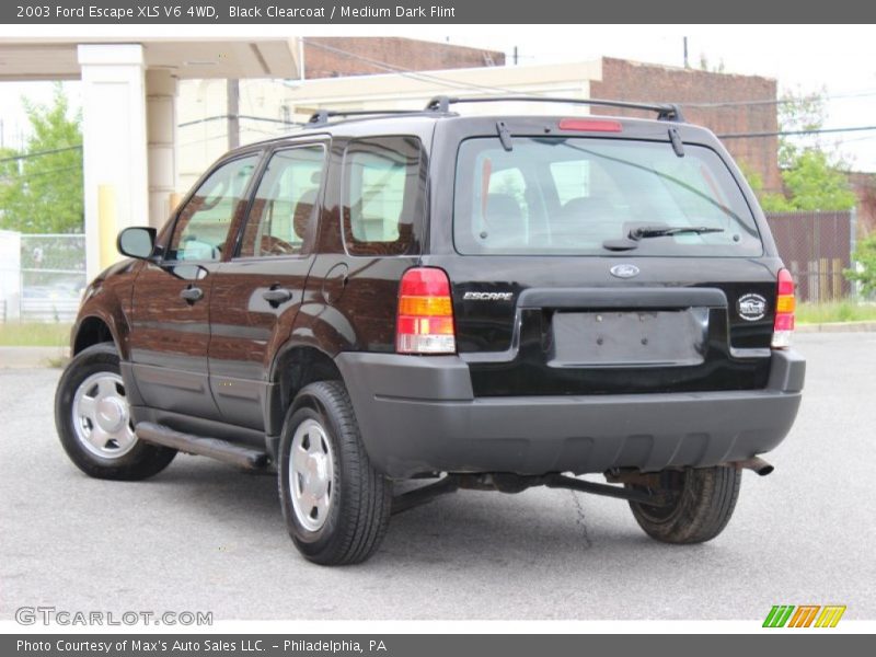 Black Clearcoat / Medium Dark Flint 2003 Ford Escape XLS V6 4WD