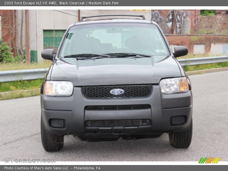 Black Clearcoat / Medium Dark Flint 2003 Ford Escape XLS V6 4WD