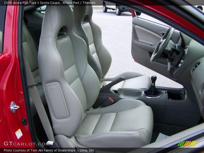 Milano Red / Titanium 2006 Acura RSX Type S Sports Coupe