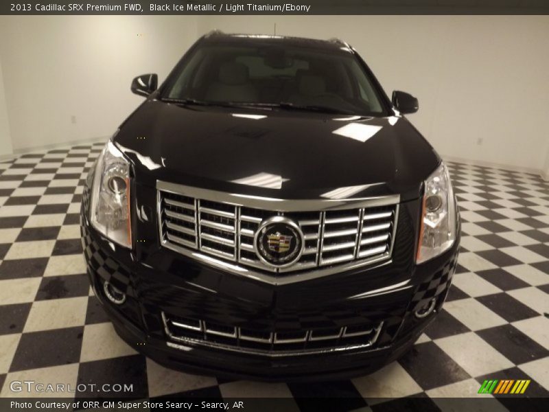 Black Ice Metallic / Light Titanium/Ebony 2013 Cadillac SRX Premium FWD