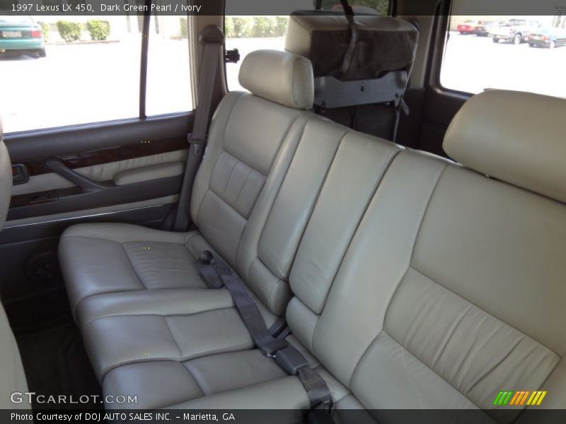 Rear Seat of 1997 LX 450