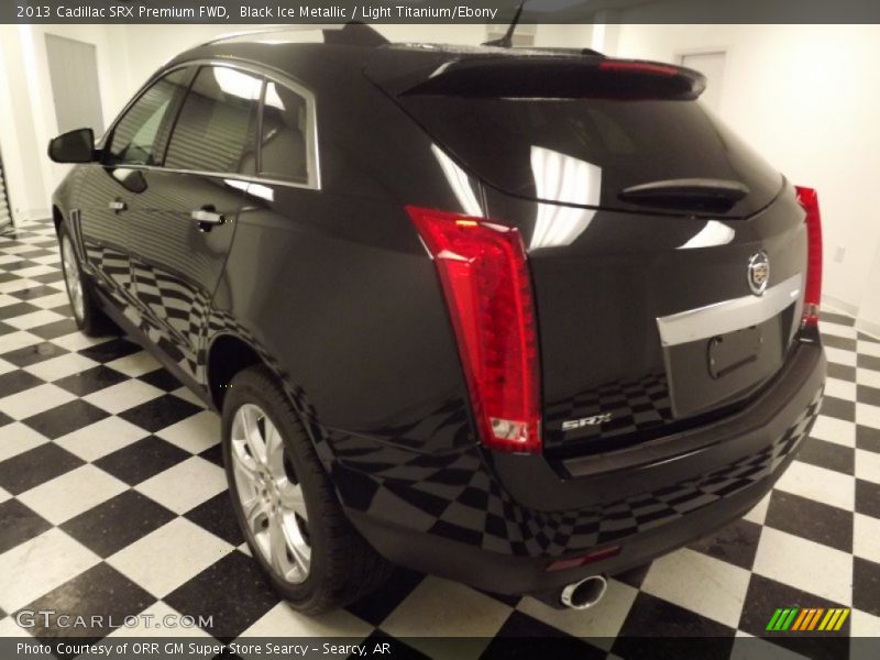 Black Ice Metallic / Light Titanium/Ebony 2013 Cadillac SRX Premium FWD