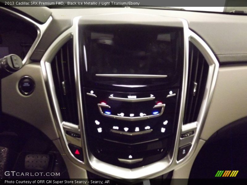 Black Ice Metallic / Light Titanium/Ebony 2013 Cadillac SRX Premium FWD