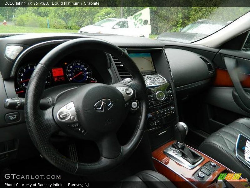 Liquid Platinum / Graphite 2010 Infiniti FX 35 AWD