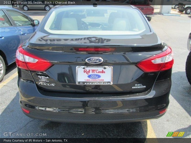 Black / Charcoal Black 2012 Ford Focus SEL Sedan