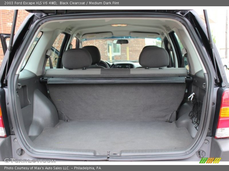 Black Clearcoat / Medium Dark Flint 2003 Ford Escape XLS V6 4WD