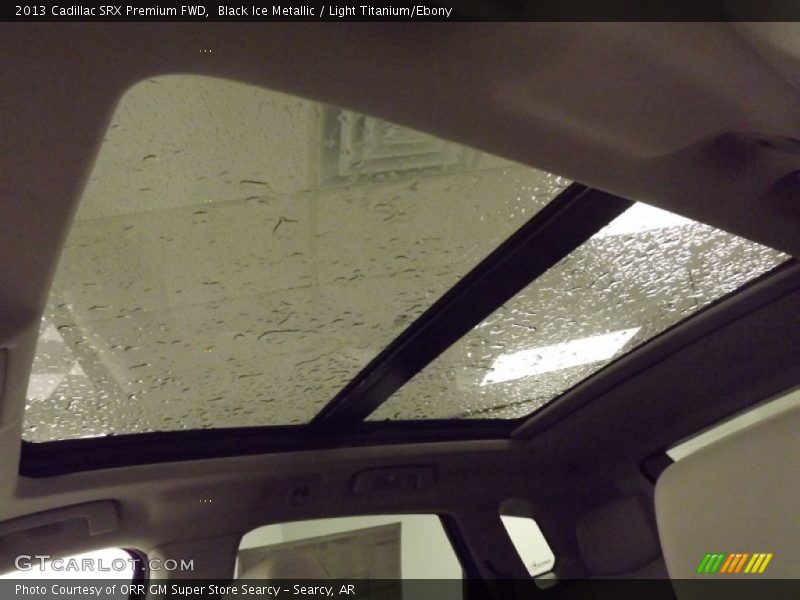 Black Ice Metallic / Light Titanium/Ebony 2013 Cadillac SRX Premium FWD