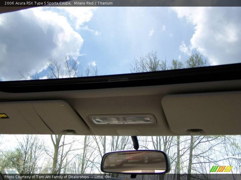 Milano Red / Titanium 2006 Acura RSX Type S Sports Coupe