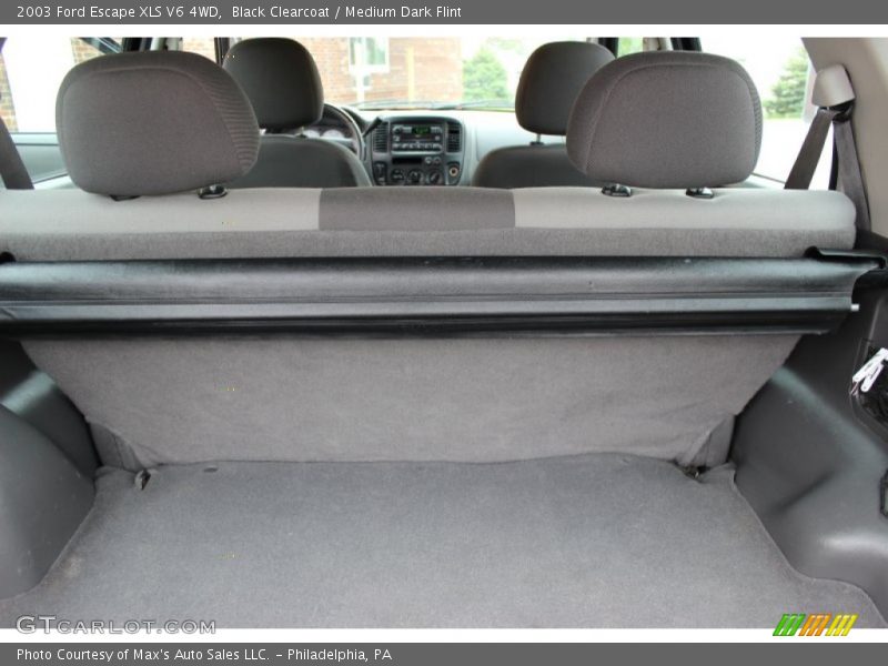 Black Clearcoat / Medium Dark Flint 2003 Ford Escape XLS V6 4WD