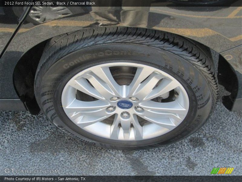 Black / Charcoal Black 2012 Ford Focus SEL Sedan