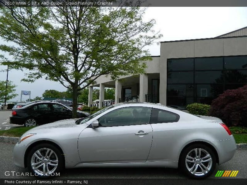  2010 G 37 x AWD Coupe Liquid Platinum