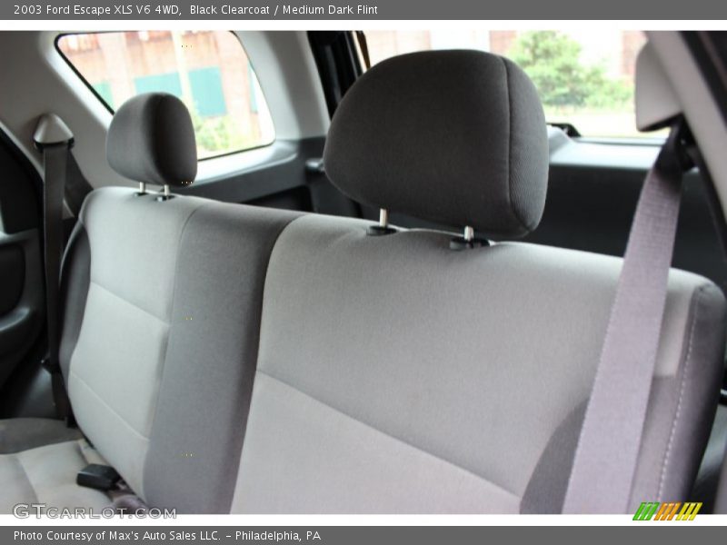 Black Clearcoat / Medium Dark Flint 2003 Ford Escape XLS V6 4WD