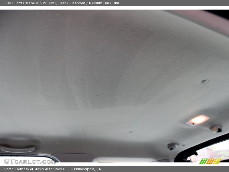 Black Clearcoat / Medium Dark Flint 2003 Ford Escape XLS V6 4WD