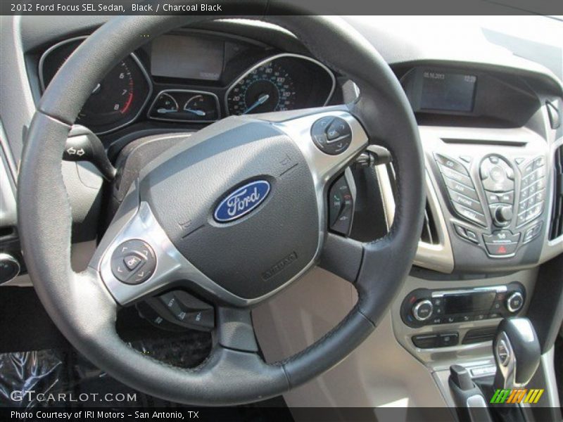 Black / Charcoal Black 2012 Ford Focus SEL Sedan